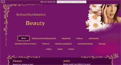 Desktop Screenshot of leiden-schoonheidssalon.nl